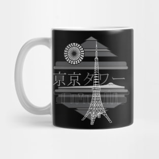 Tokyo Tower Noir Mug